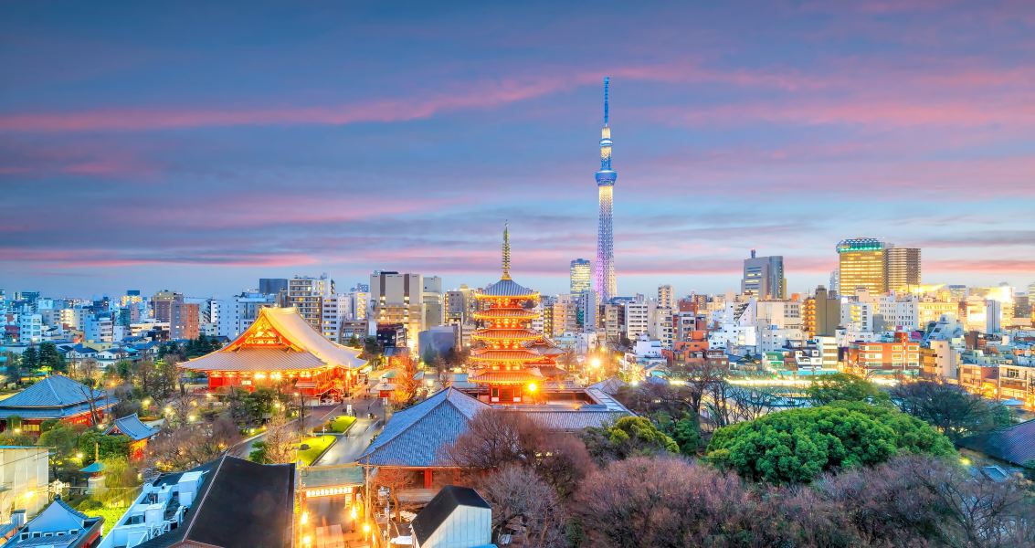 Flüge Frankfurt Tokio